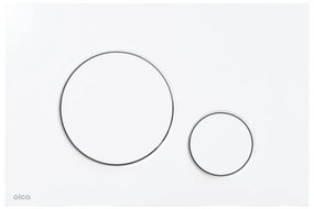 Clapeta de actionare Alca Thin M676 alb mat