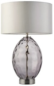 Endon 99581 - Lampă de masă cu dimmer ERIN 1xE27/10W/230V crem/negru fumuriu