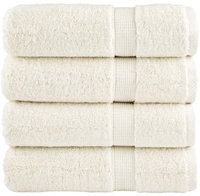 vidaXL Prosoape de baie premium SOLUND 4 buc 100x150 cm 600 gsm