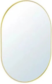 Oglinda cu iluminare Led Gala Moira 60x85 cm auriu