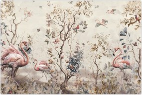 Tablou - Desen de flamingo (90x60 cm)