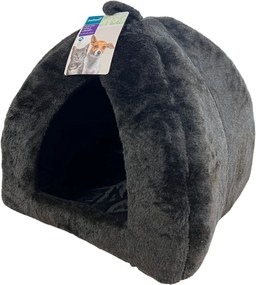 Pat din plus pentru caine/pisica HUISE 40x35 cm, negru
