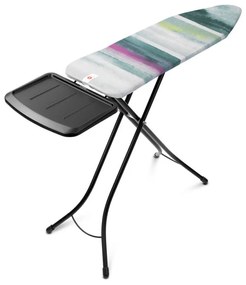 Masa de calcat Brabantia B 1003354, 124x38 cm, 7 pozitii de reglare, Suport generator de abur, Multicolor