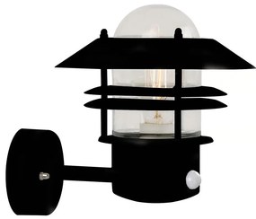 Aplică de exterior cu senzor Nordlux BLOKHUS 1xE27/60W/230V IP54