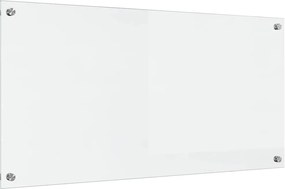 vidaXL Panou de bucătărie Transparent 100 x 50 cm sticlă securizată