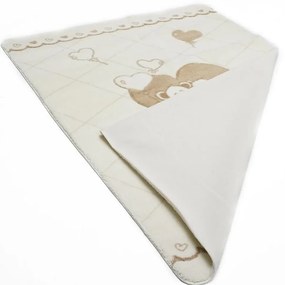 Covor copii Baby Set Lovely Bear Bej 120 x 180 cm