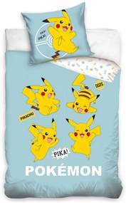 Pokémon Pika set de lenjerie de pat 140×200cm, 70×90 cm