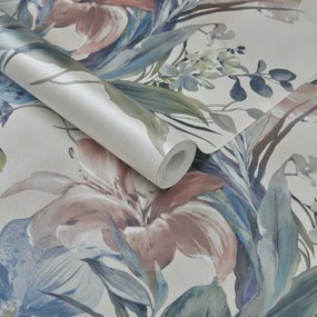 Tapet Lilliana, Cream Luxury Floral, 1838 Wallcoverings, 5.3mp / rola