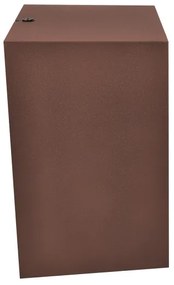 Brilagi - Aplica LED de exterior TERNI LED/12W/230V maro IP44