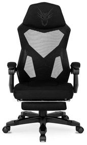 JAKS Scaun de gaming BING negru
