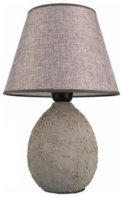Lampă de masă RAMZES, 1 x soclu E27, 40 W, 230 V, gri