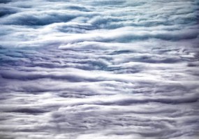 Fototapet - Nori în albastru (152,5x104 cm), în 8 de alte dimensiuni noi