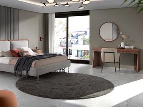 Birou elegant design LUX furnir de nuc Office Walnut