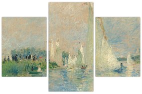 Tablou - Auguste Renoir, Regatta at Argenteuil, reproducere (90x60 cm)
