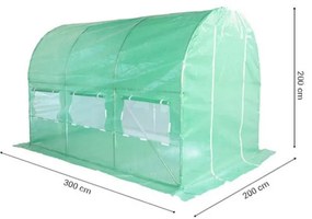 Solariu 200 x 300 cm (6 m2) - verde