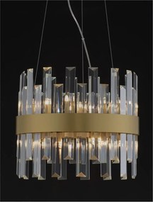 Lustra suspendata eleganta design modern Crown 35cm