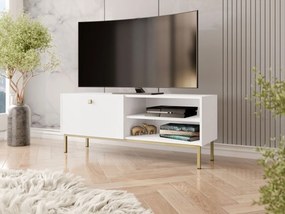 Dulap TV Probazzo 1KW (Alb + auriu) . 1106252