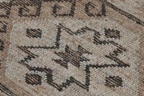 Covor kilim decorativ natural din iută și bumbac , "Kilim"