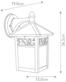 Aplică de exterior WINCHCOMBE 1xE27/60W/230V IP44 Elstead GZH-WC2