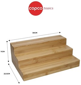 Organizator din bambus pentru condimente Copco - Kitchen Craft