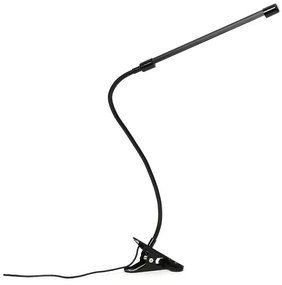 Lampă LED dimabilă cu clemă pentru iluminarea plantelor LED/3W/230V negru