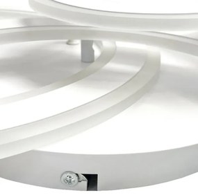 Lustră LED dimabilă aplicată LED/90W/230V 3000-6500K + telecomandă