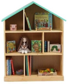 Casuta biblioteca BookHouse, Material Lemn Masiv - Marshmallow Green