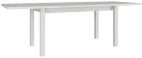 Masă sufragerie extensibilă Wodonas 90 x 160 240 II XL (Alb) (pentru 6-10 persoane). 1105417