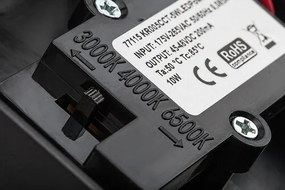 Aplica LED iluminat exterior cu senzor IP54 Zaragoza negru