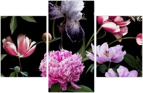 Tablou - Ilustrație de flori (90x60 cm)