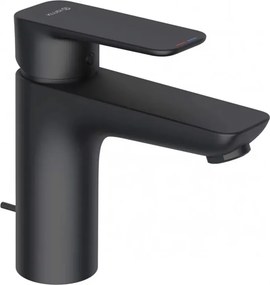 Baterie lavoar Kludi Pure&Style negru monocomanda ventil Pop-Up