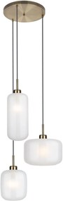 MaxLight Smooth lampă suspendată 3x60 W auriu P0451