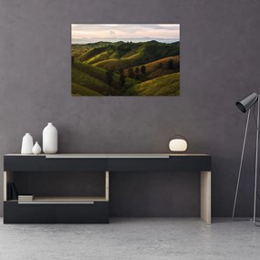 Tablou - Priveliște spre dealurile din Thailanda (90x60 cm)