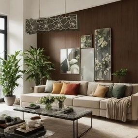 Lustră pe cablu CAMO 4xE27/15W/230V auriu