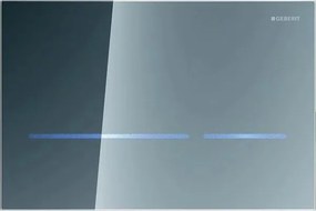 Clapeta electronica Geberit Sigma80 finisaj oglinda pentru rezervor cu grosimea 12 cm