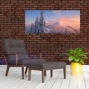 Tablou - Peisaj de iarnă (120x50 cm)