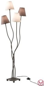 Lampa de podea cu 4 abajururi NAEVE 138/34/43 cm