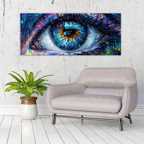 Tablou - Pictura ochilor (120x50 cm)