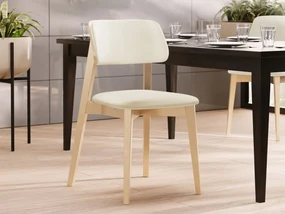 Scaun sufragerie KD 63 C (Fag + crem) . 1103448