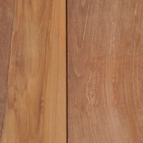 Masa, lemn masiv de tec cu finisaj natural, 120 x 60 x 76 cm 1, 120 x 60 x 76 cm