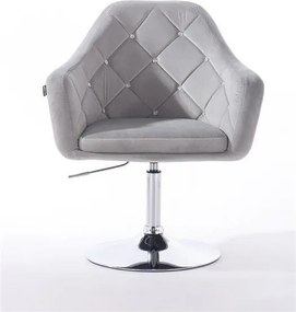 HR830 SCAUN CATIFEA GRI OŢEL