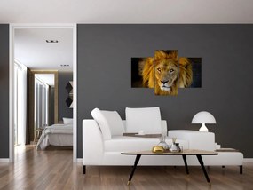 Tablou - Portret de leu (90x60 cm)