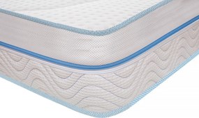 Saltea Green Future Arctic Gel Memory 14 + 5, 200x200 cm, H 21 cm, 7 zone de confort, Anatomica, Ortopedica