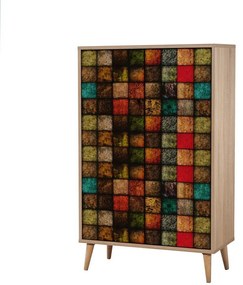 Dulap Mega Sonoma Oak Cubes