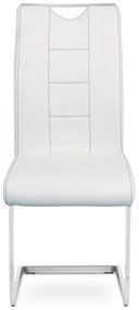 Scaun sufragerie Darren-411 WT (alb). 1120446