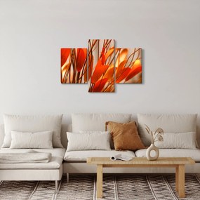 Tablou - Frunze înflorite (90x60 cm)