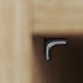 HOMCOM Bibliotecă etajeră de depozitare 5 niveluri cu rafturi reglabile pentru sufragerie, dormitor, birou, 30x24x133,5cm, natural | Aosom Romania