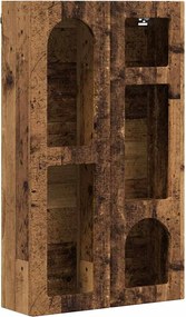 vidaXL Dulap suspendat Lemn vechi 59 x 20 x 100 cm Lemn compozit