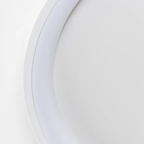 Brilagi - Plafonieră LED dimabilă FALCON SLIM, 42 W, 230 V, diametru 50 cm, albă + telecomandă