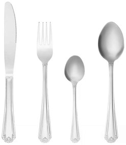 Set tacamuri inox, 24 piese, 6 persoane, Murano